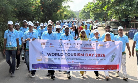 WUB students join national rally marking World Tourism Day 2026