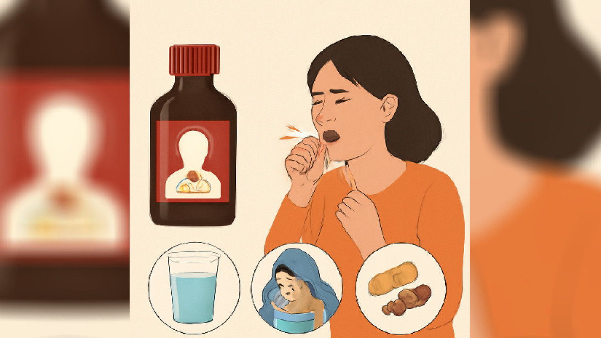 প্রাকৃতিক উপায়ে কাশি কমান