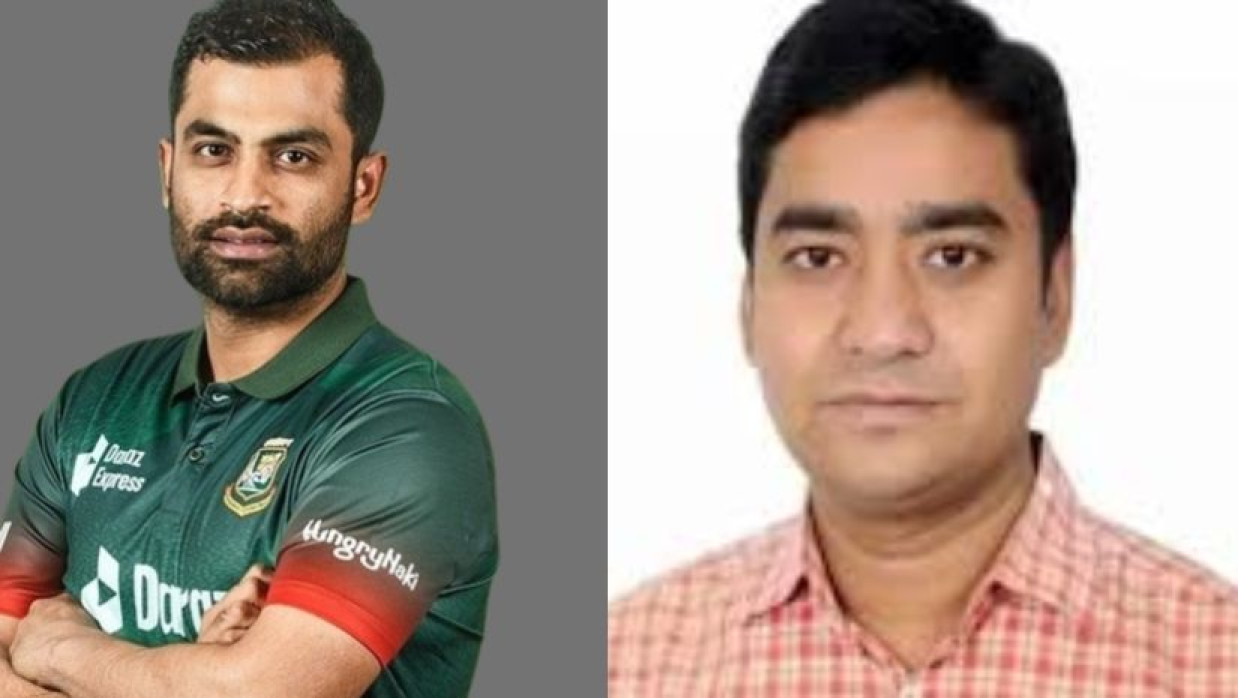 তামিম ইকবাল ও নাছির উদ্দীন নাছির