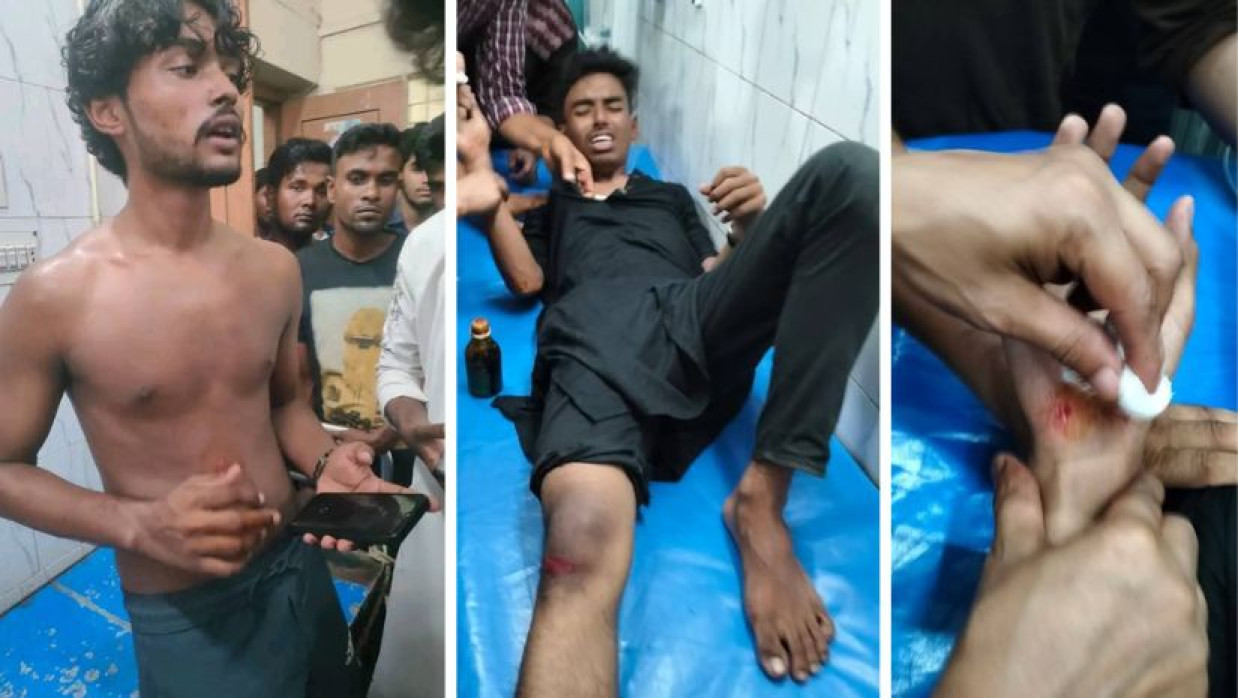 হামলায় আহত নেতারা