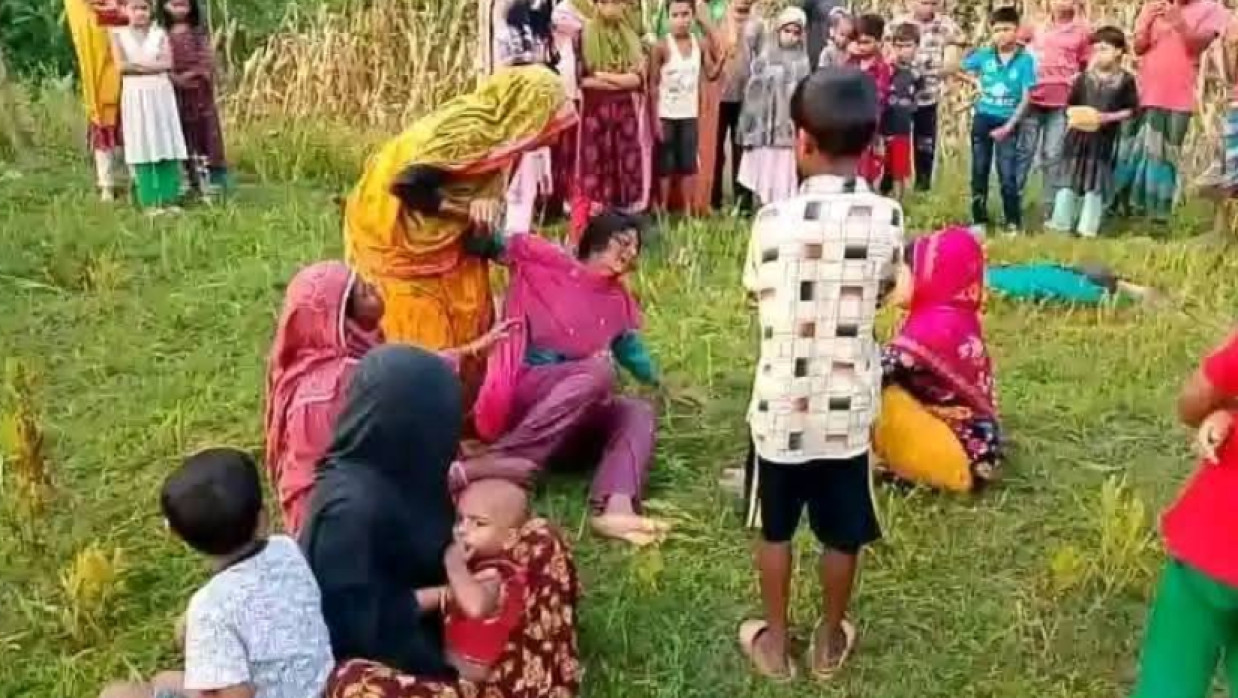 নিহত জান্নাতির স্বজনদের আহাজারি