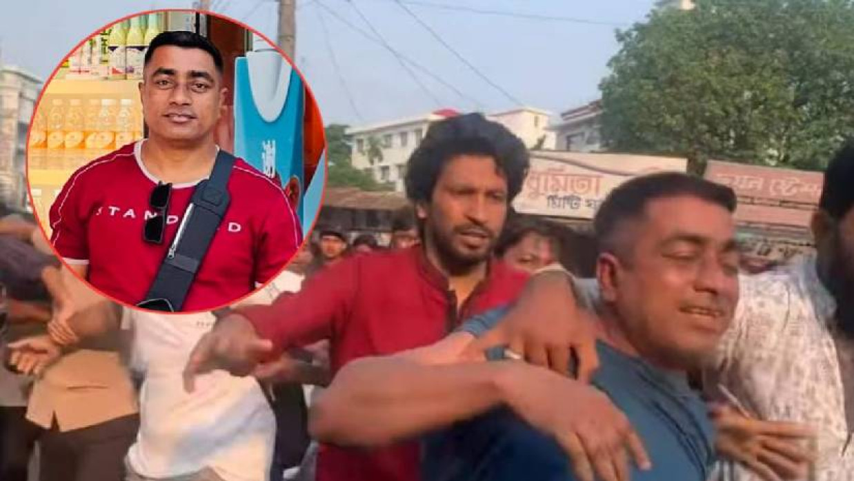 ছাত্রলীগ নেতাকে গণধোলাই