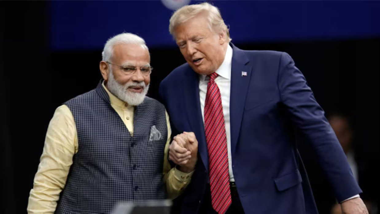 নরেন্দ্র মোদি ও ডোনাল্ড ট্রাম্প