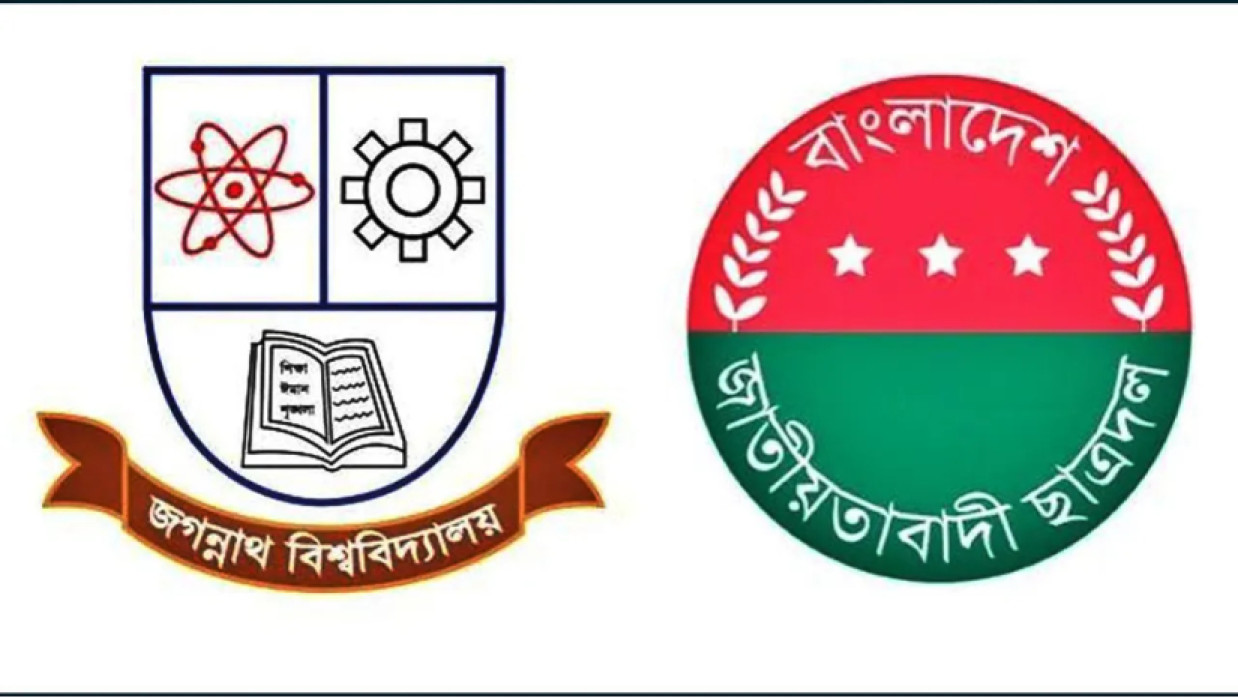 জবি ও ছাত্রদলের লোগো