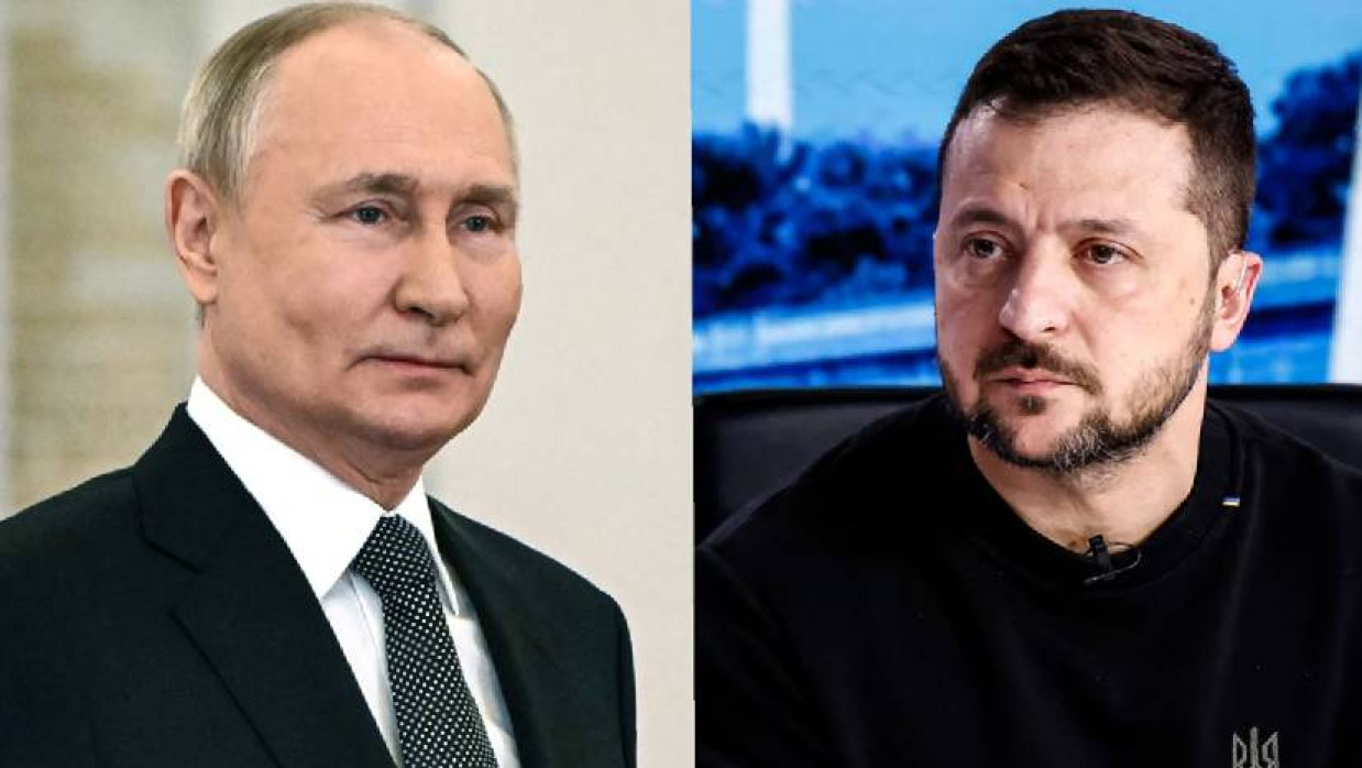 পুতিন ও জেলেনস্কি