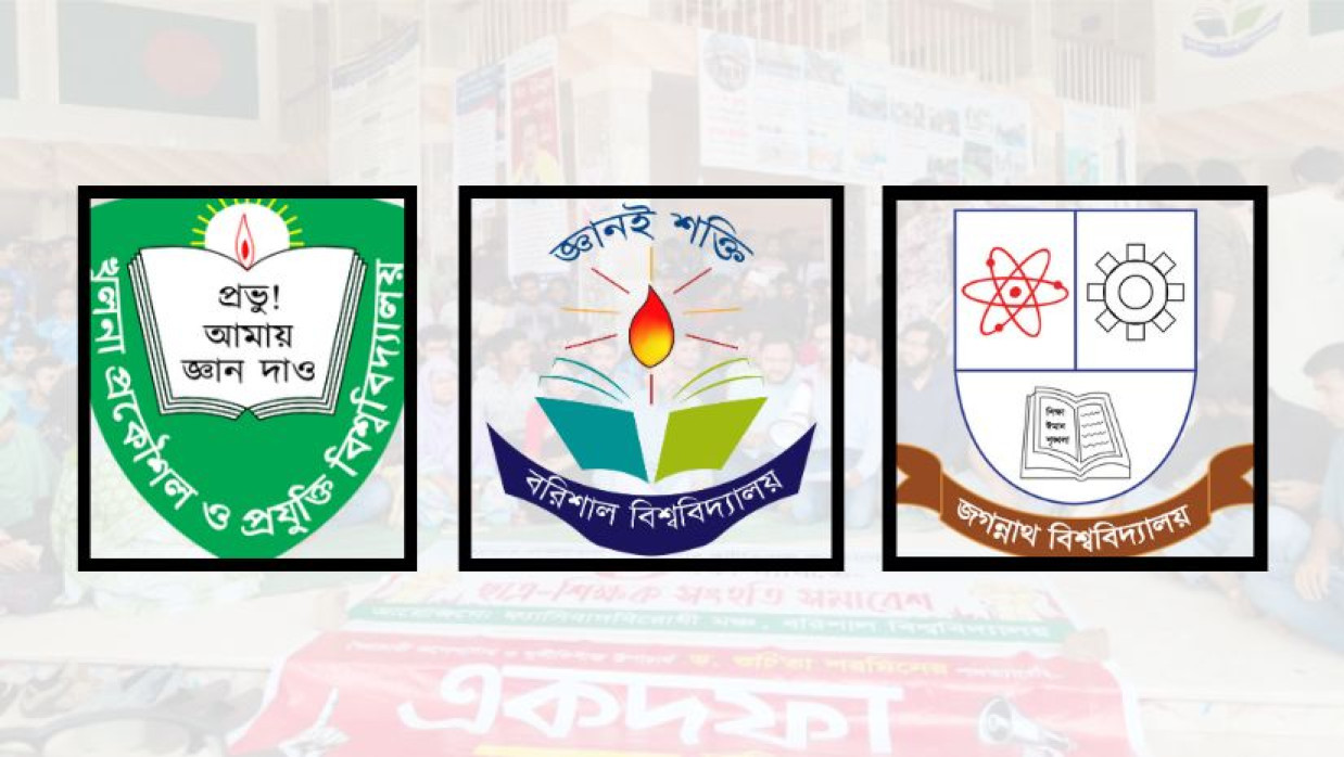 তিন বিশ্ববিদ্যালয়ের লোগো