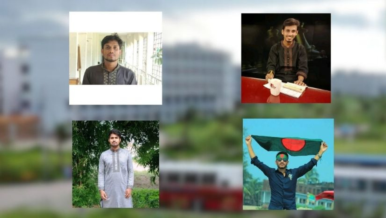 ওবায়দুল ইসলাম, মোহাম্মাদ আলী ত্বোহা, বেলাল হোসেন ও দূর্জয় শুভ