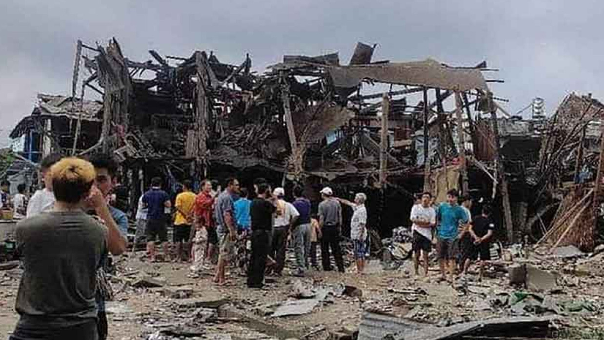 বিমান হামলায় ১৭ শিক্ষার্থী নিহত