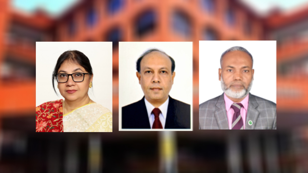 ববির ভিসি, প্রো-ভিসি ও কোষাধ্যক্ষ