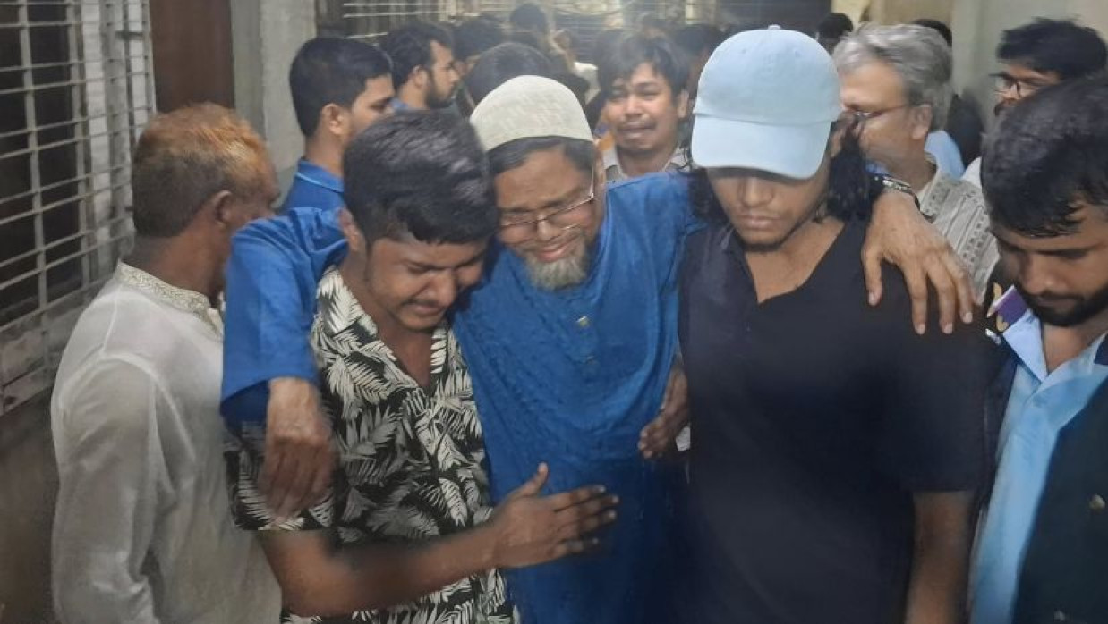 নিহত সাম্যের বাবা