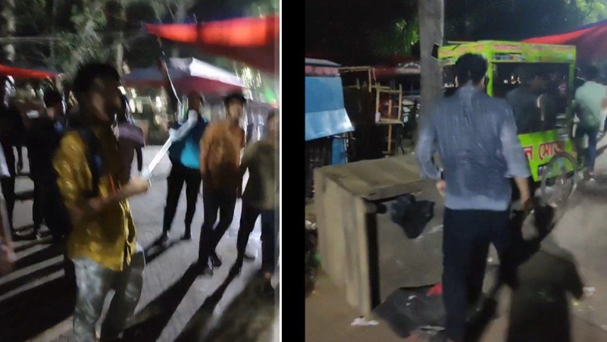 সোহরাওয়ার্দী উদ্যানে ভাঙচুর