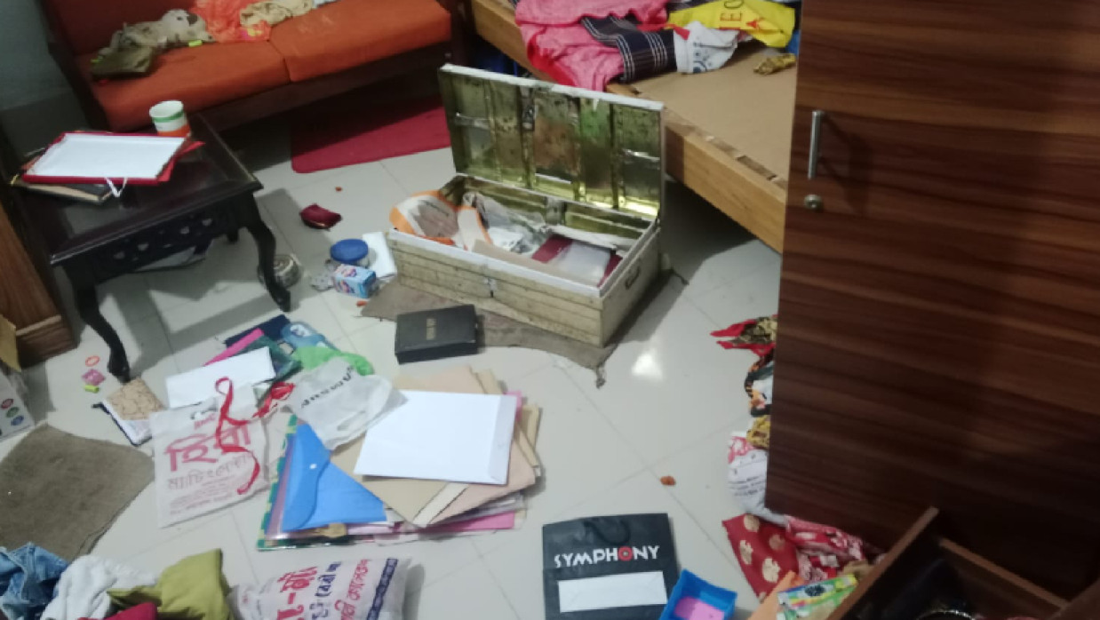 জাবিপ্রবির শিক্ষক রিপন রায়ের বাসায় চুরির ঘটনা ঘটেছে