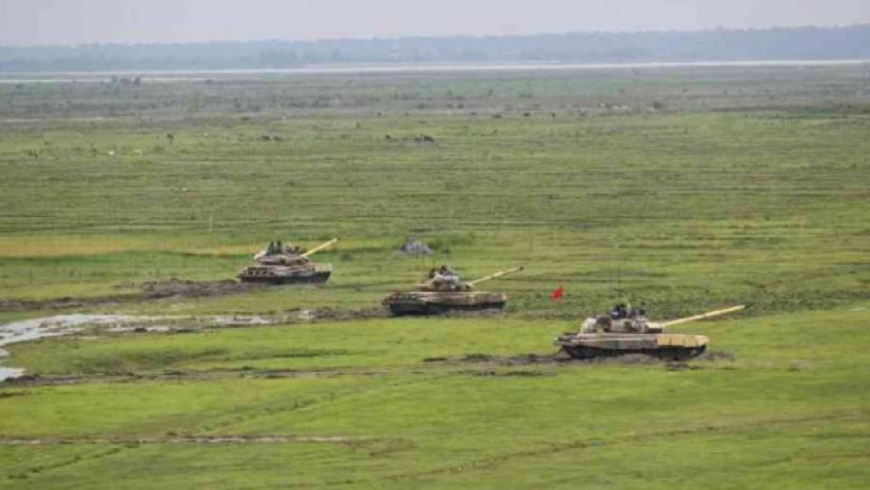 ভারতীয় সেনাবাহিনীর মহড়া