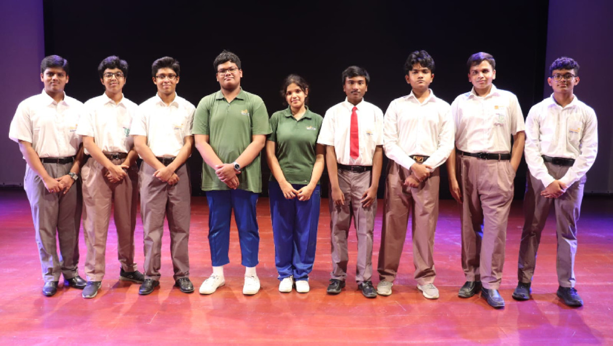 গ্লেনরিচ ইন্টারন্যাশনাল স্কুলের শিক্ষার্থীরা