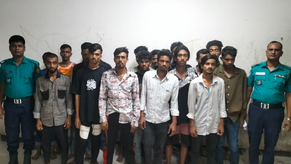 গ্রেপ্তারকৃতরা