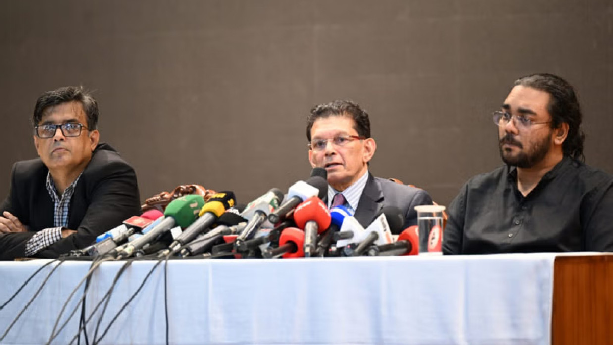 সংবাদ সম্মেলনে জাতীয় নিরাপত্তা উপদেষ্টা খলিলুর রহমান