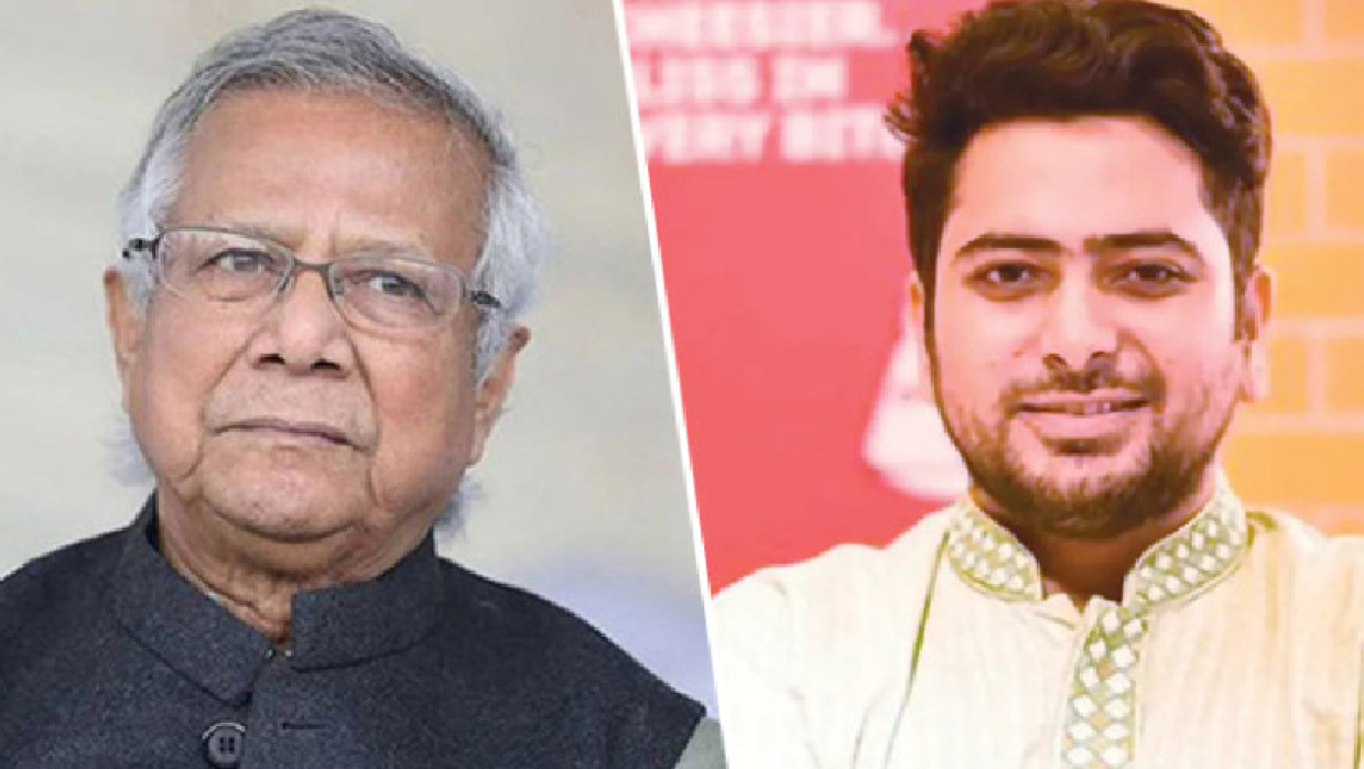 ড. মুহাম্মদ ইউনূস ও নাহিদ ইসলাম