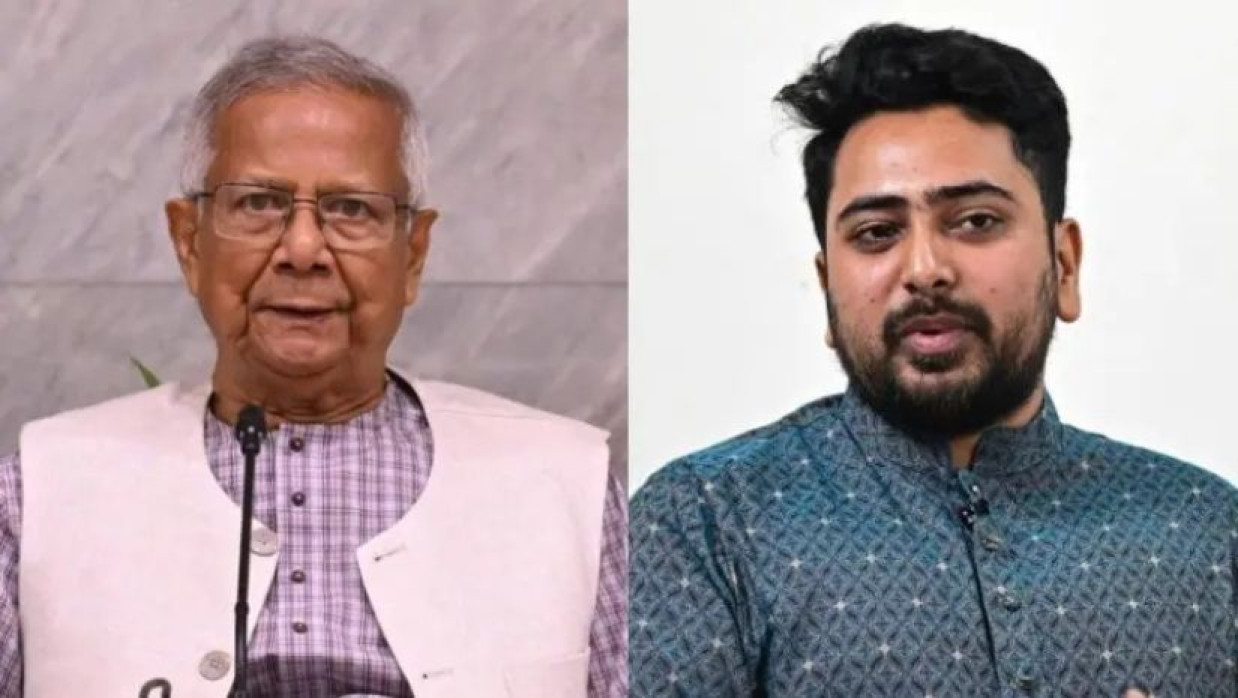 অধ্যাপক ইউনূস ও নাহিদ ইসলাম