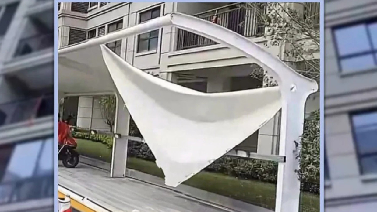 এই ভবন থেকেই নিচে পড়ে যান হুইফাং