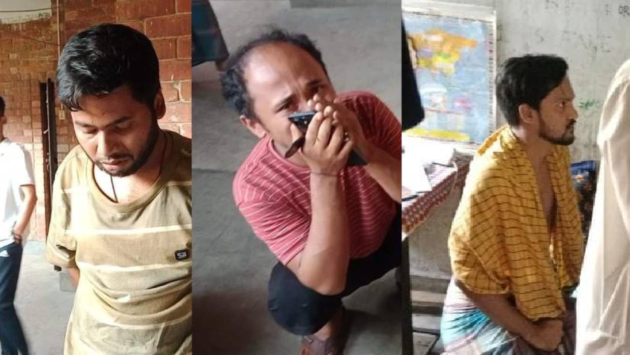 আটক ৩ শিক্ষার্থী