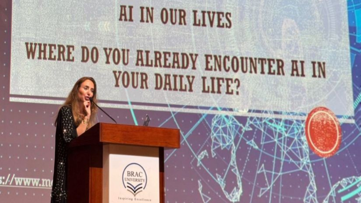 কর্মশালাটি পরিচালনা করেন ড. নুরা এল সায়েদ রদ্রিগেজ