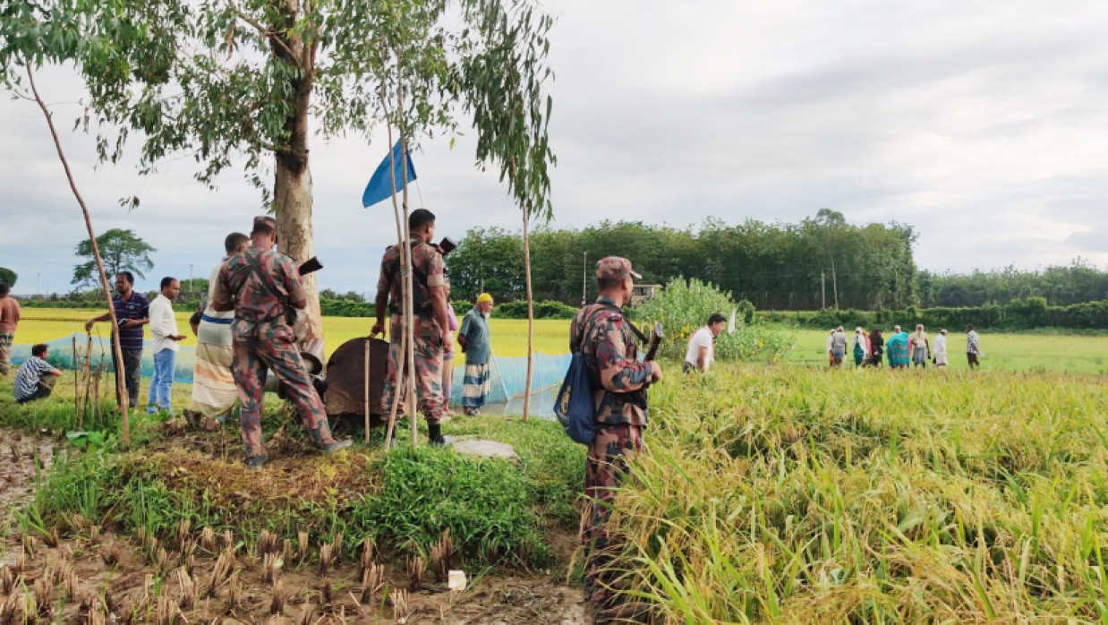 বি‌জি‌বি এবং বিএসএফের ম‌ধ্যে উত্তেজনা