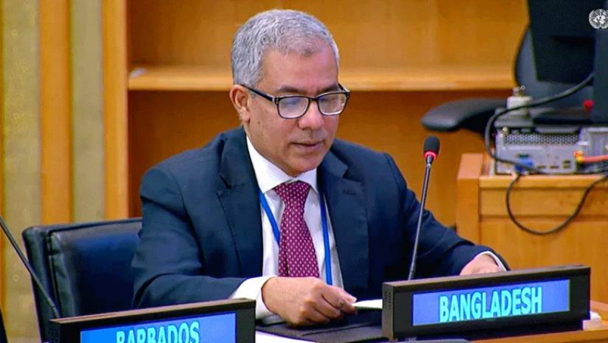 জাতিসংঘে নিযুক্ত বাংলাদেশের স্থায়ী প্রতিনিধি রাষ্ট্রদূত সালাহউদ্দিন নোমান চৌধুরী