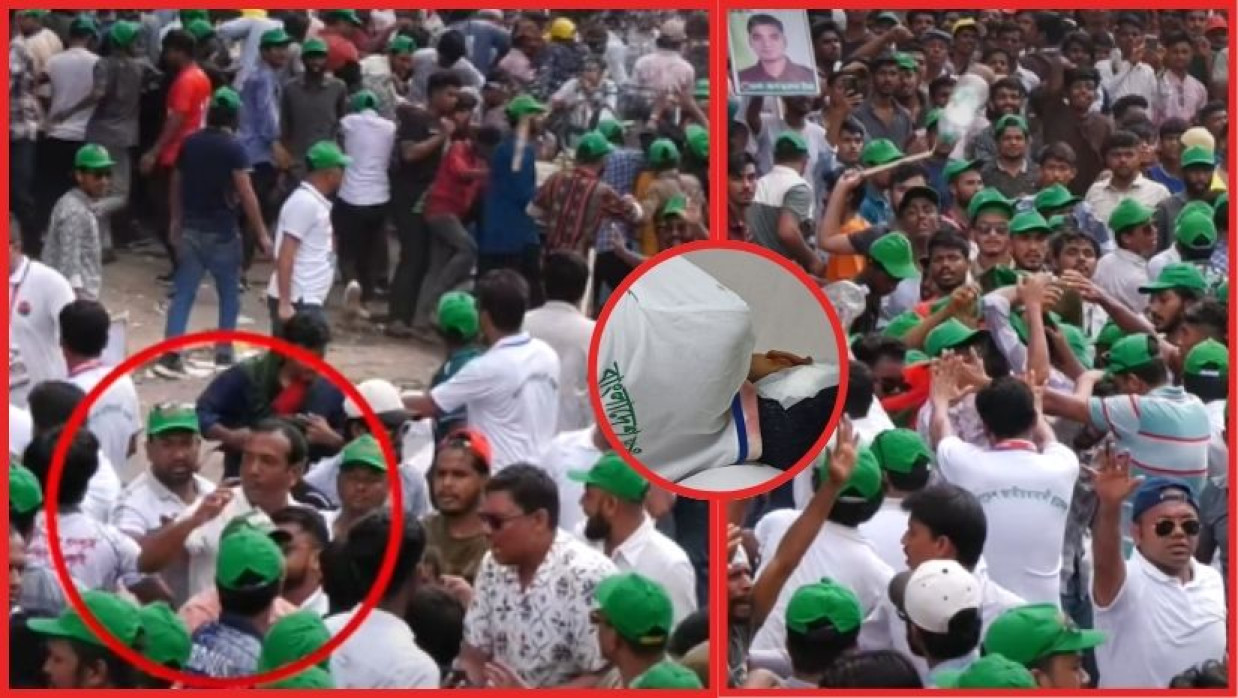 সংঘর্ষে জড়াল ছাত্রদলের দুই গ্রুপ