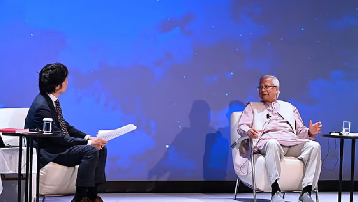 নিক্কেই ফোরাম ফিউচার অব এশিয়ার প্রশ্নোত্তর পর্বে অংশ নেন ড. মুহাম্মদ ইউনূস