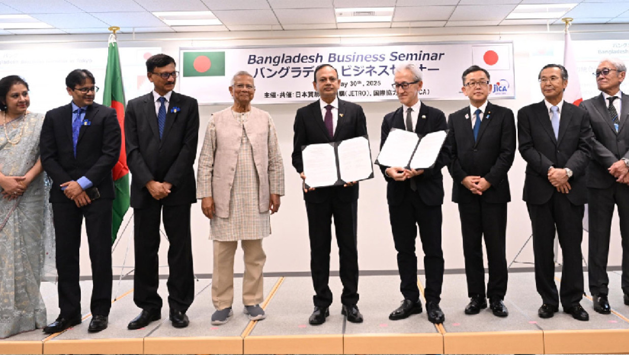 জাপান-বাংলাদেশের মধ্যে ৬ সমঝোতা স্মারক সই