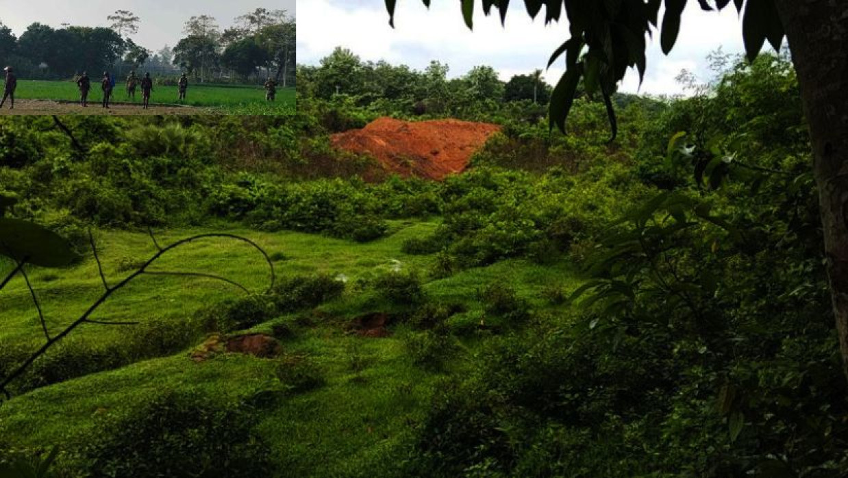 বল্লামুখা সীমান্তে ড্রেন নির্মাণের চেষ্টা করে বিএসএফ