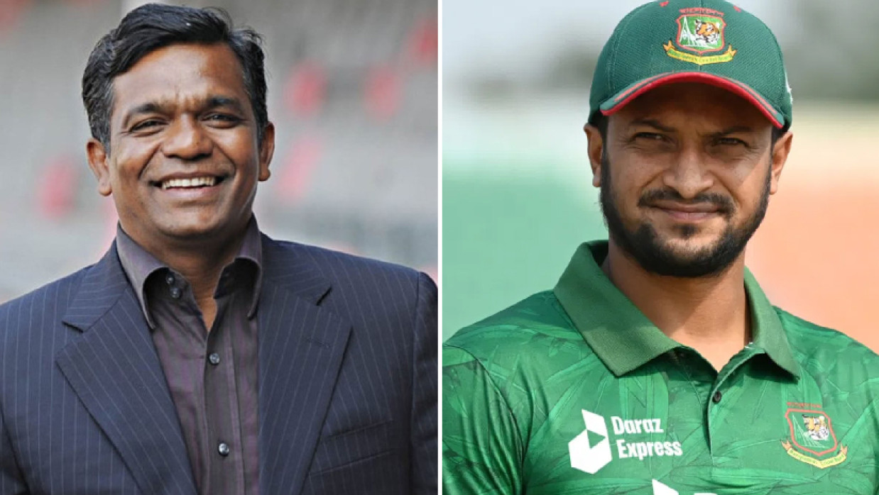 আমিনুল ইসলাম বুলবুল ও সাকিব আল হাসান