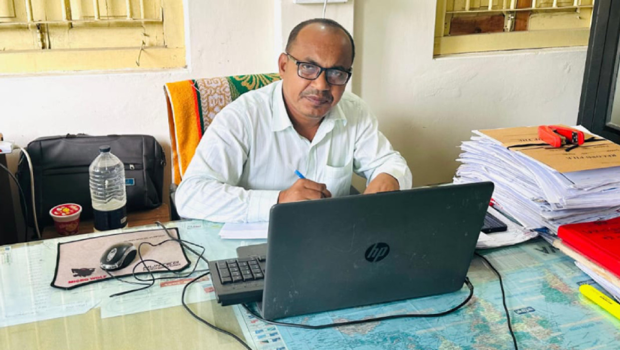 ইউনিয়ন ভূমি উপসহকারী কর্মকর্তা কবির মিয়া