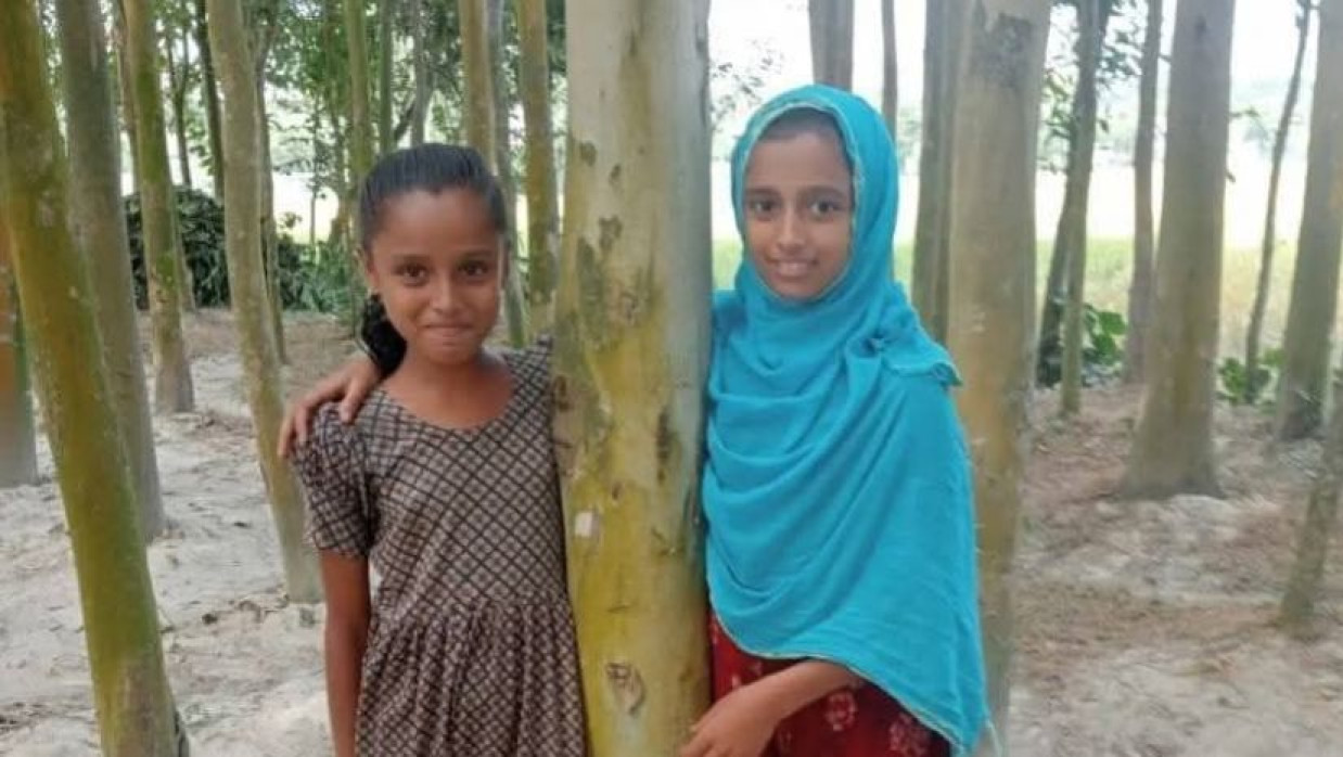 পানির স্রোতে ভেসে ২ বোনের মৃত্যু