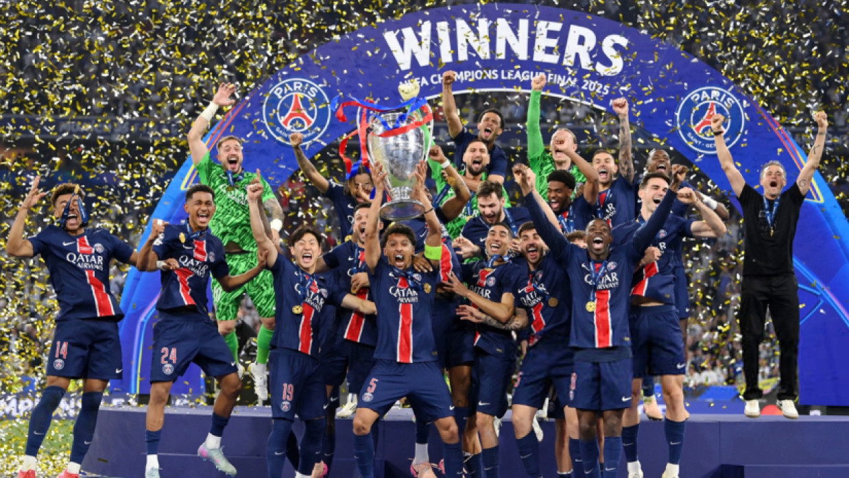 চ্যাম্পিয়নস লিগের শিরোপা পিএসজির