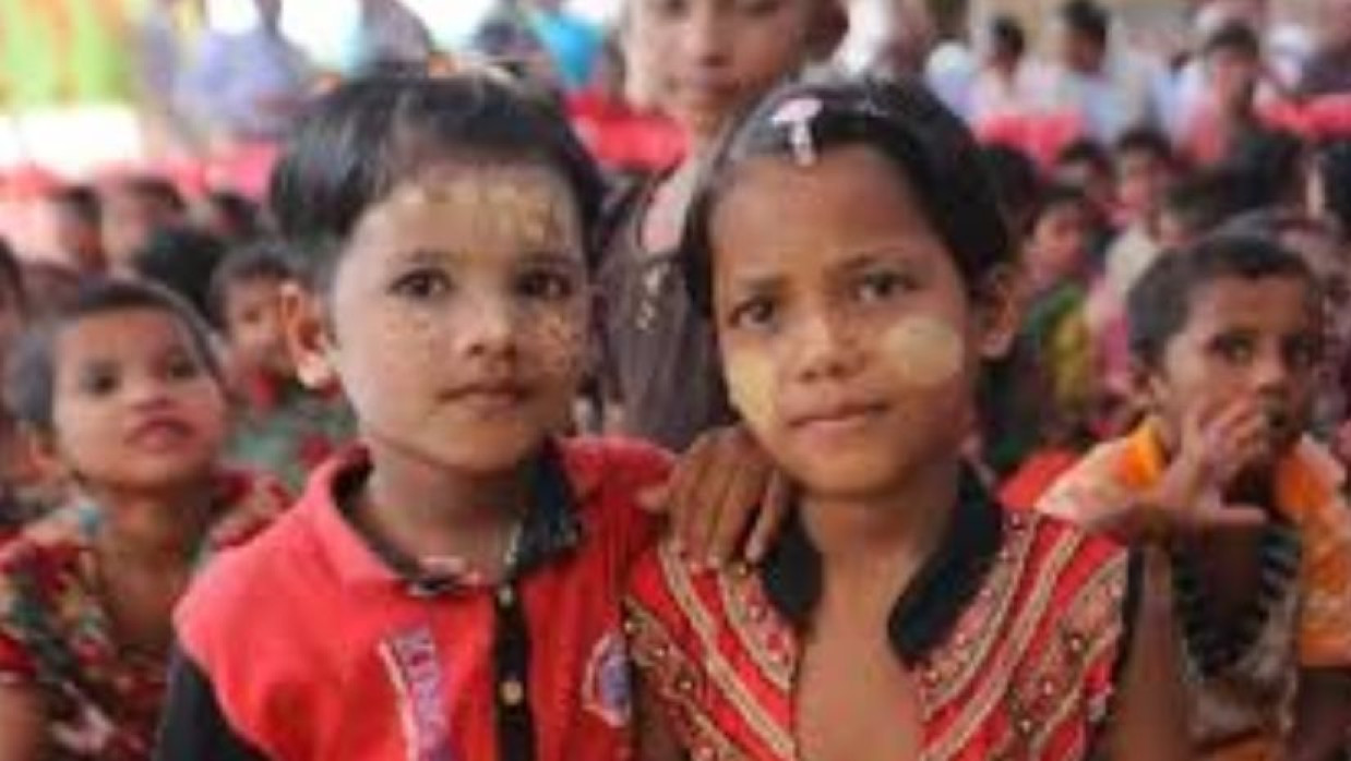 রোহিঙ্গা শরনার্থী শিশু