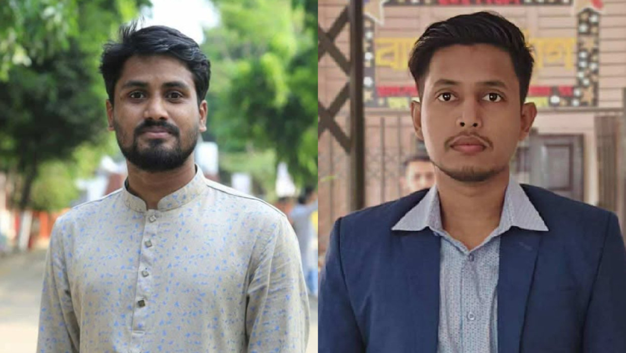 রেজাউল ইসলাম রেজা ও সানিউর রহমান