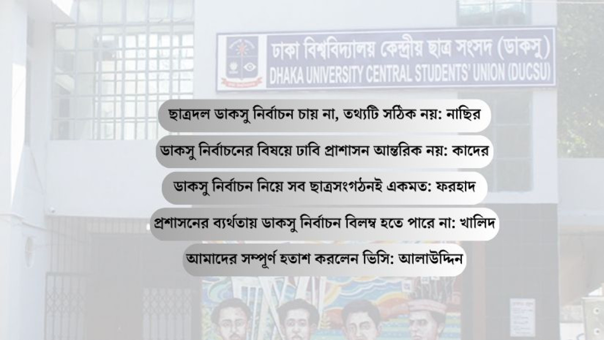 ডাকসু নির্বাচন