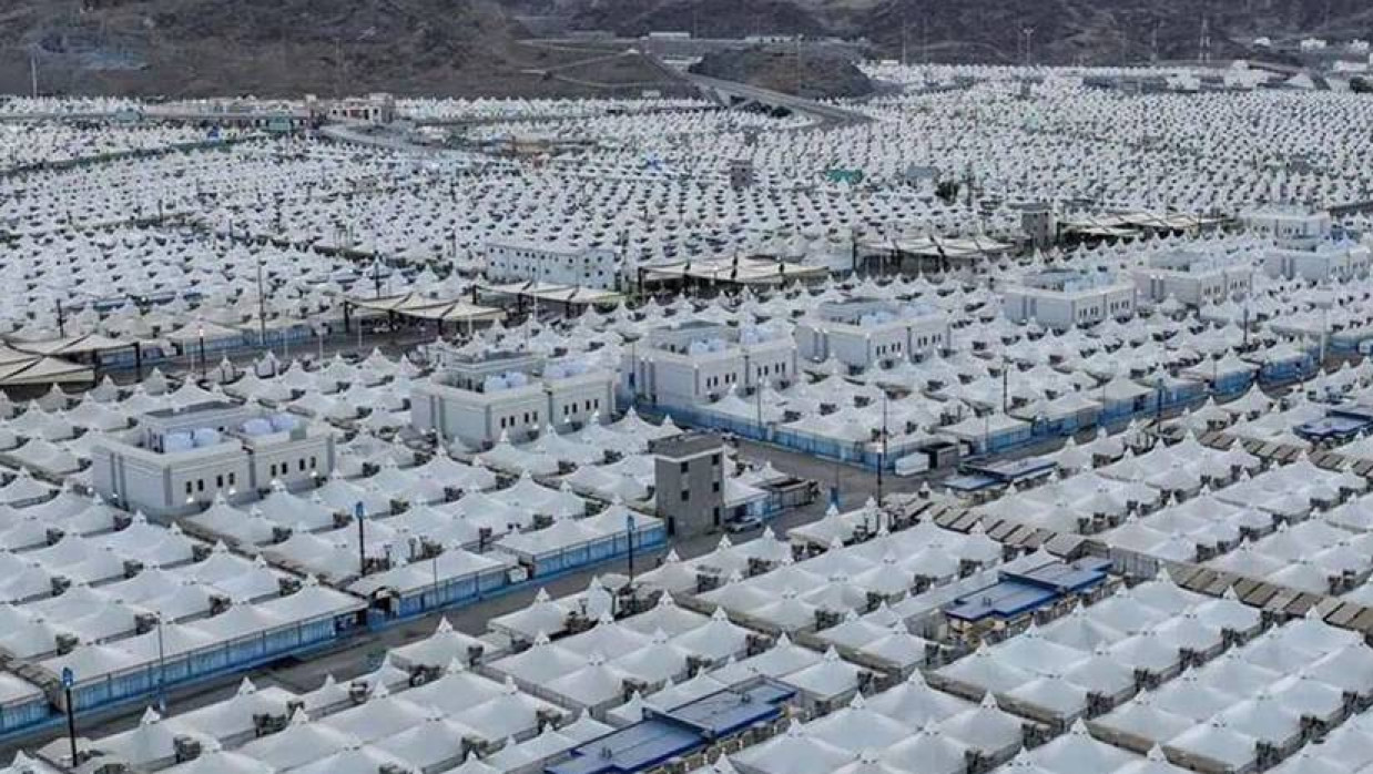 মিনা শহরে অবস্থানকালে এসব তাঁবুতে থাকবেন হাজিরা