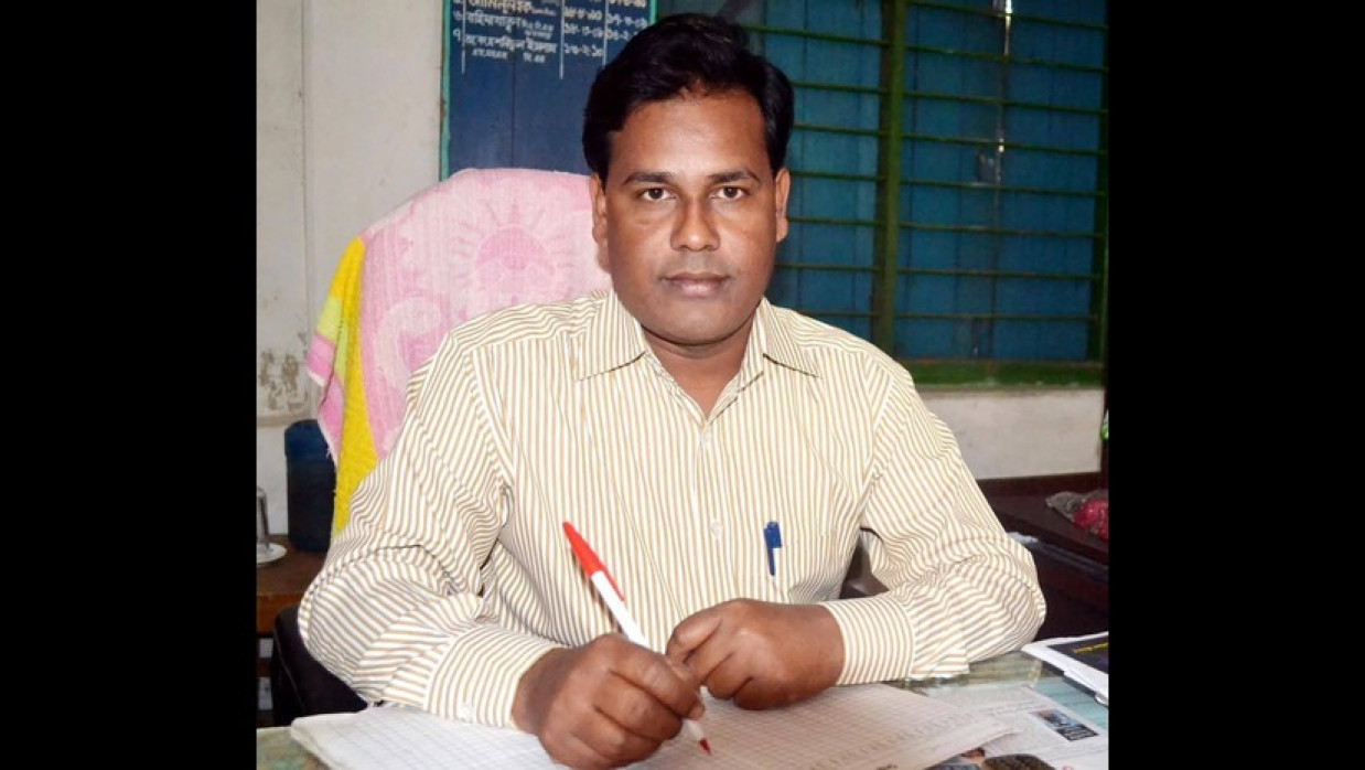 অভিযুক্ত শিক্ষক আজিম উদ্দিন ভূঁইয়া