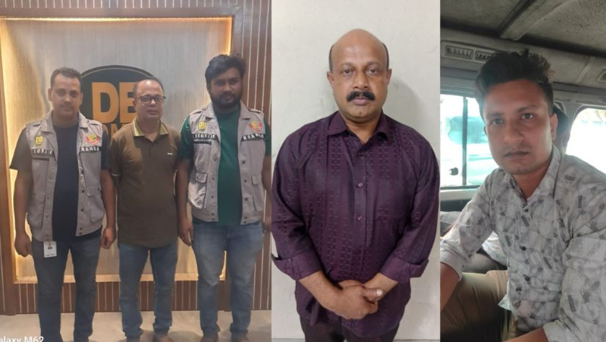 গ্রেপ্তার হওয়া আওয়ামী লীগ ও ছাত্রলীগের ৩ সদস্য