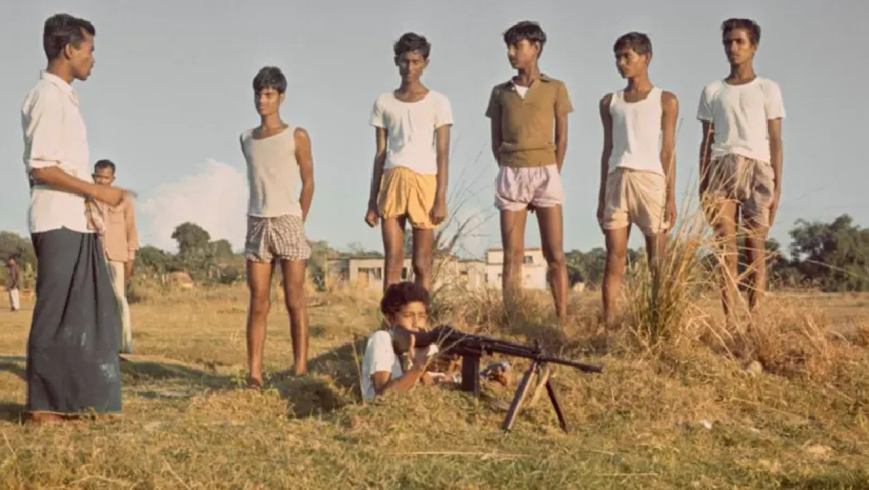 ১৯৭১ সালে মুক্তিযোদ্ধাদের প্রশিক্ষণের ছবি