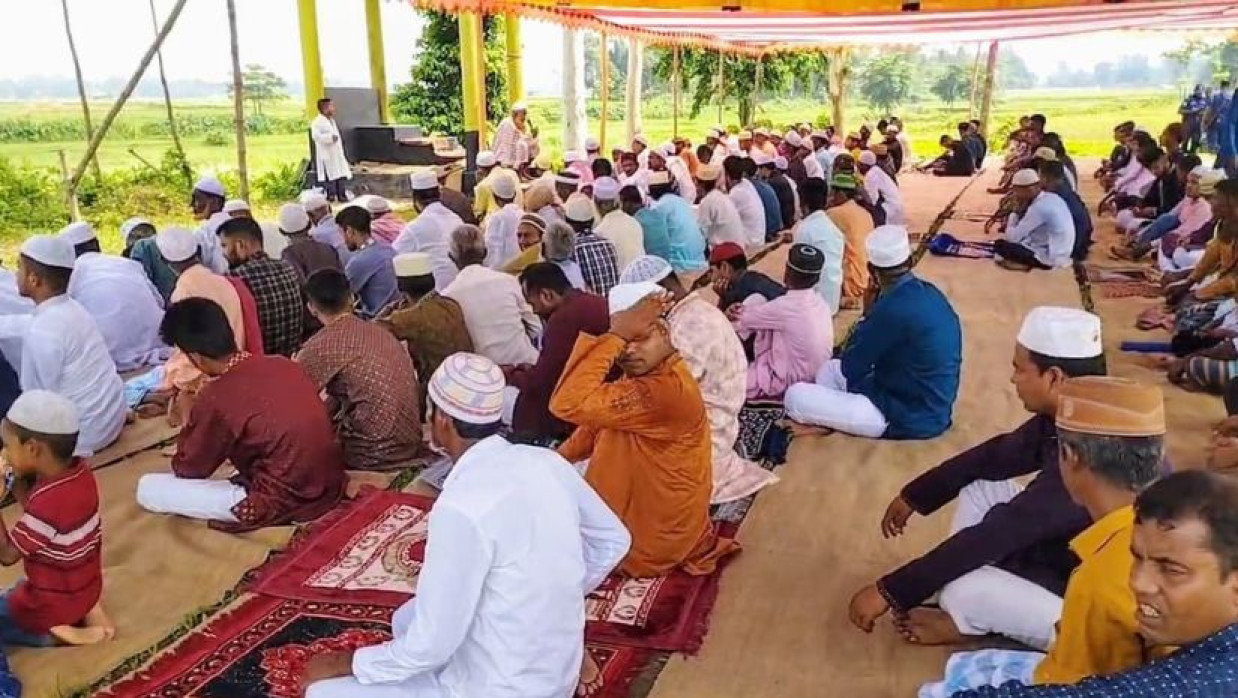  শেরপুরে ৭ গ্রামে ঈদ উদযাপন 