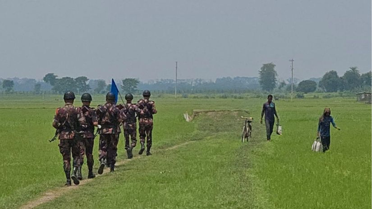 গরু-চামড়া চোরাচালান ঠেকাতে তৎপর বিজিবি