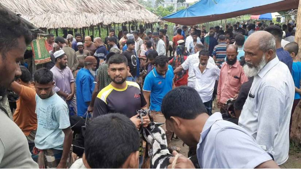 বাগেরহাটে পশুর হাটে অতিরিক্ত খাজনা আদায়