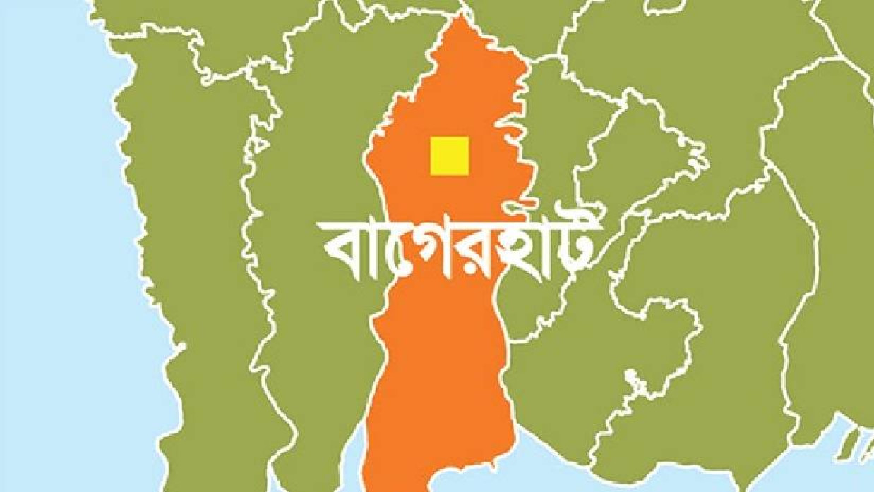 মানচিত্রে বাগেরহাট