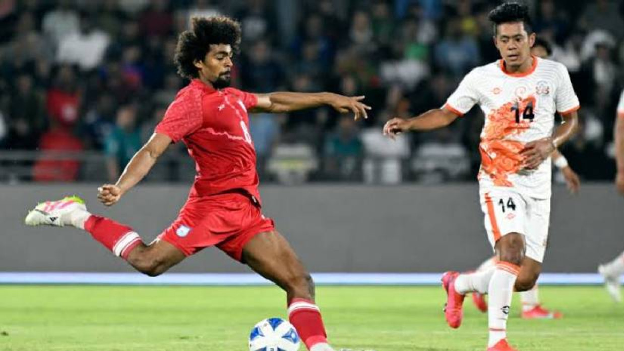 ফুটবল ম্যাচ বাংলাদেশ ও সিঙ্গাপুর