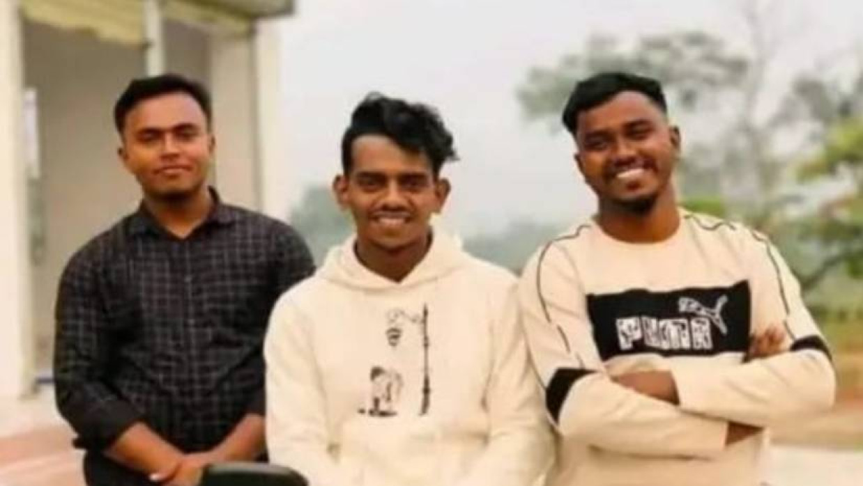 নিহত তিন বন্ধু