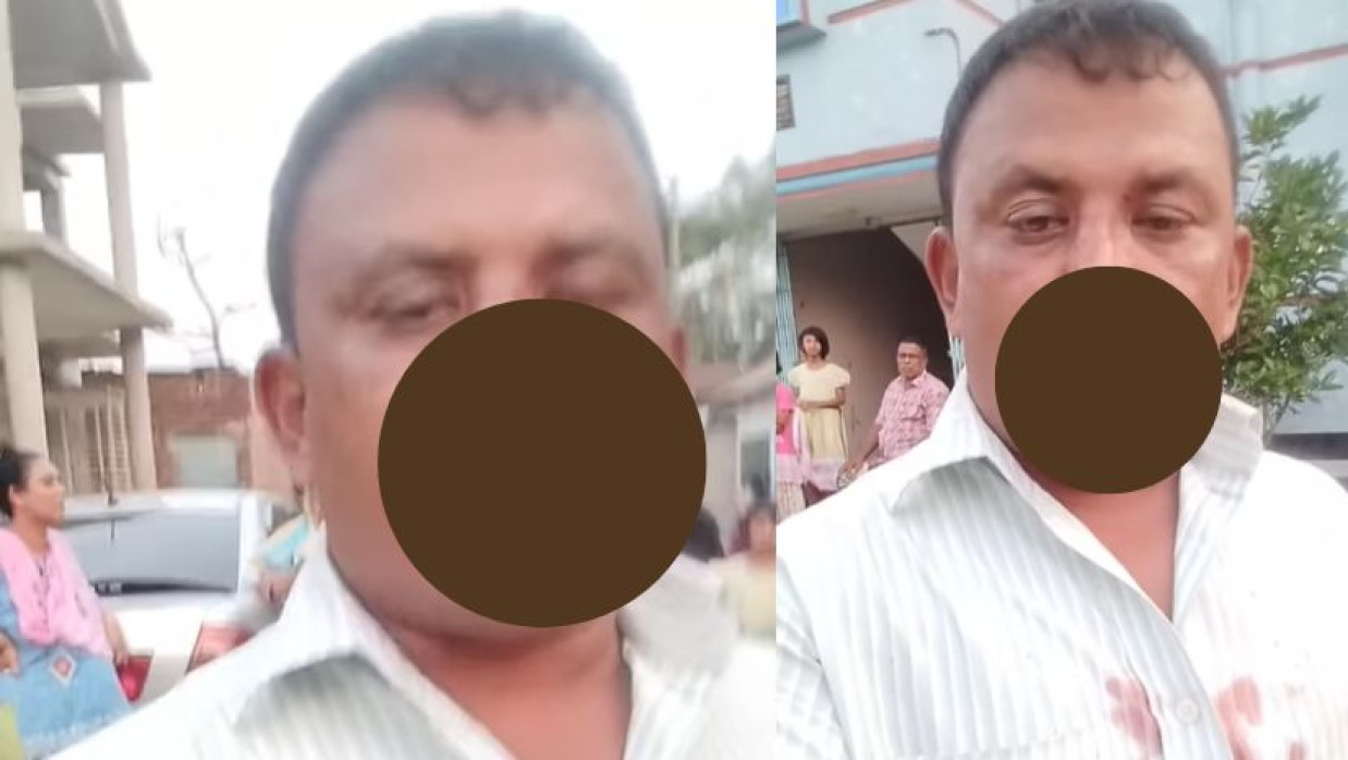 বিএনপি নেতা দাবি করা মারধরের শিকার সেই ব্যক্তি