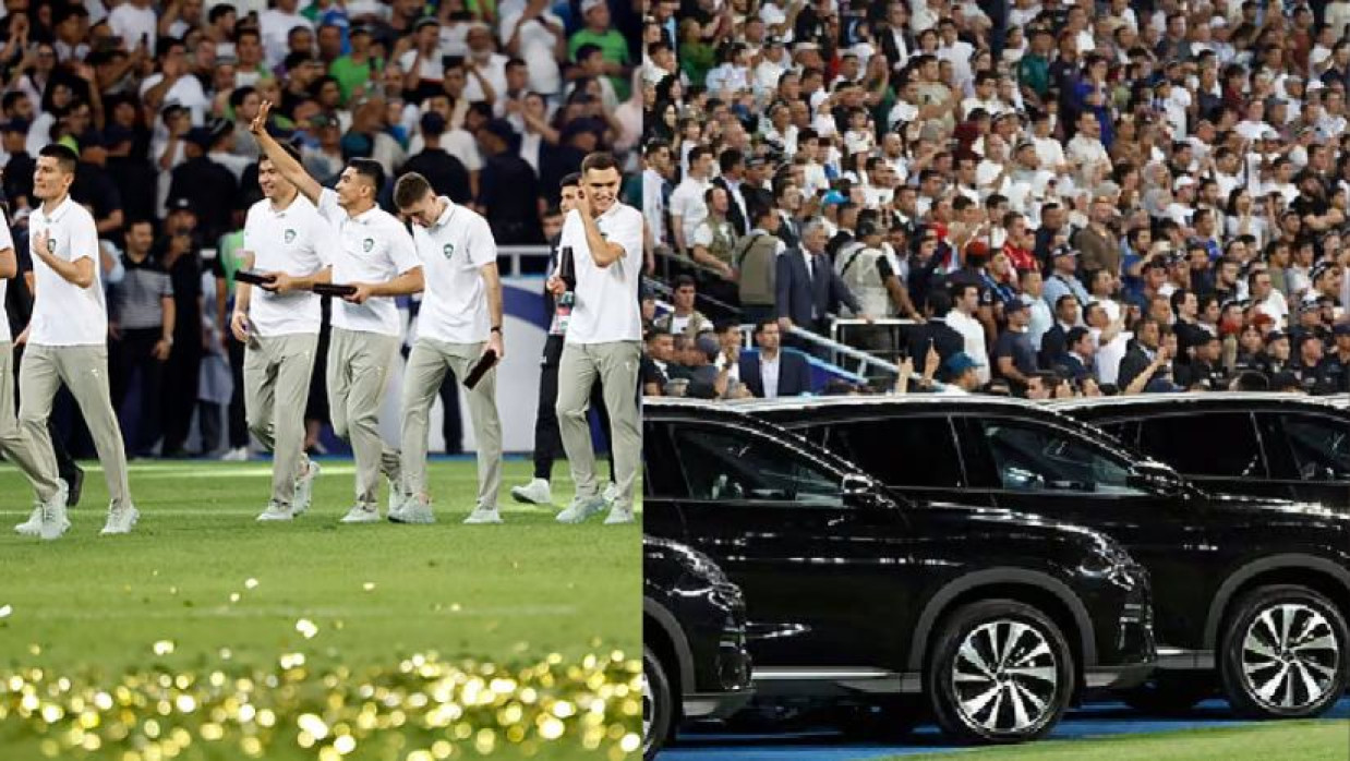 বিশ্বকাপে জায়গা করে গাড়ি উপহার পেলেন উজবেকিস্তানের সব খেলোয়াড়